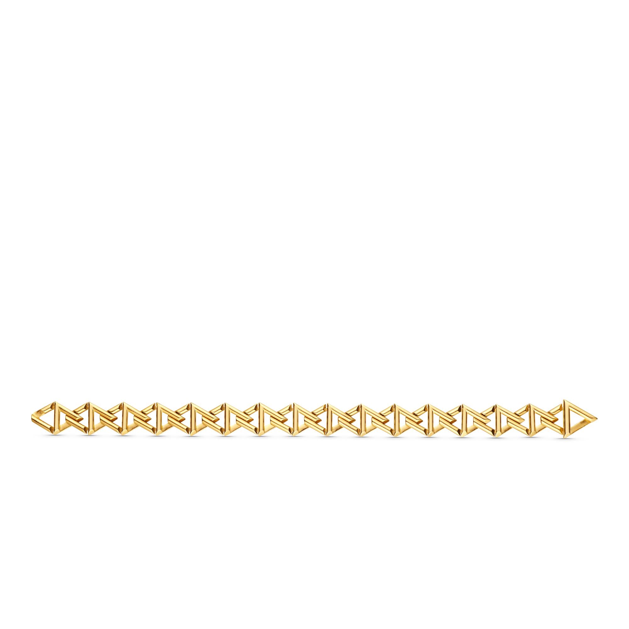 Breites LV Volt Curb Kettenarmband, Gelbgold  Herren Discontinued Product Obs 12 | LOUIS VUITTON (Zoom)