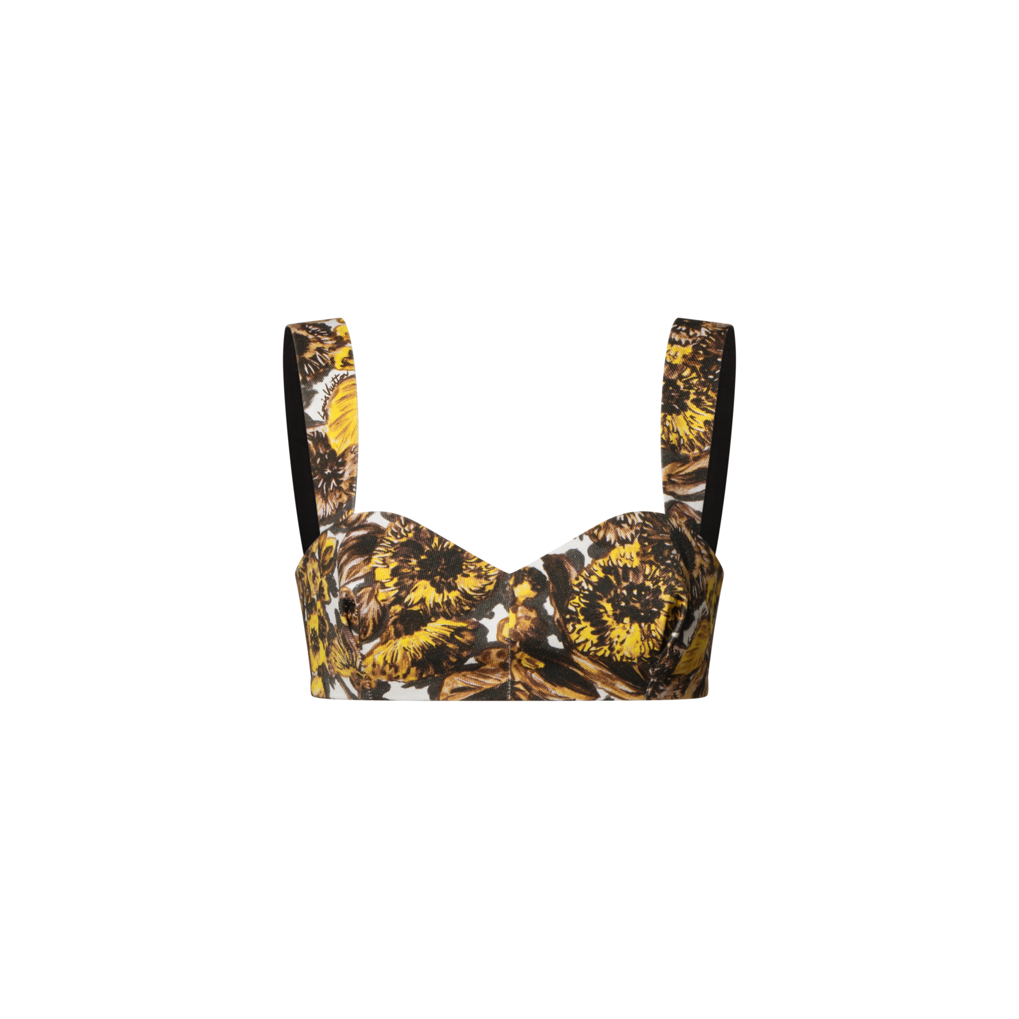 Bustier mit floralem Motiv  Damen Ready to Wear Tops | LOUIS VUITTON (Zoom)