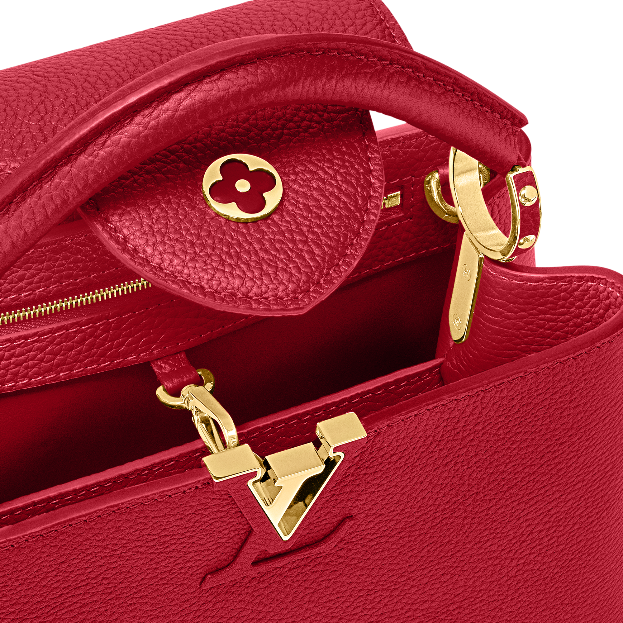 Capucines BB Taurillon Leder Damen Handtaschen Capucines | LOUIS VUITTON (Zoom)