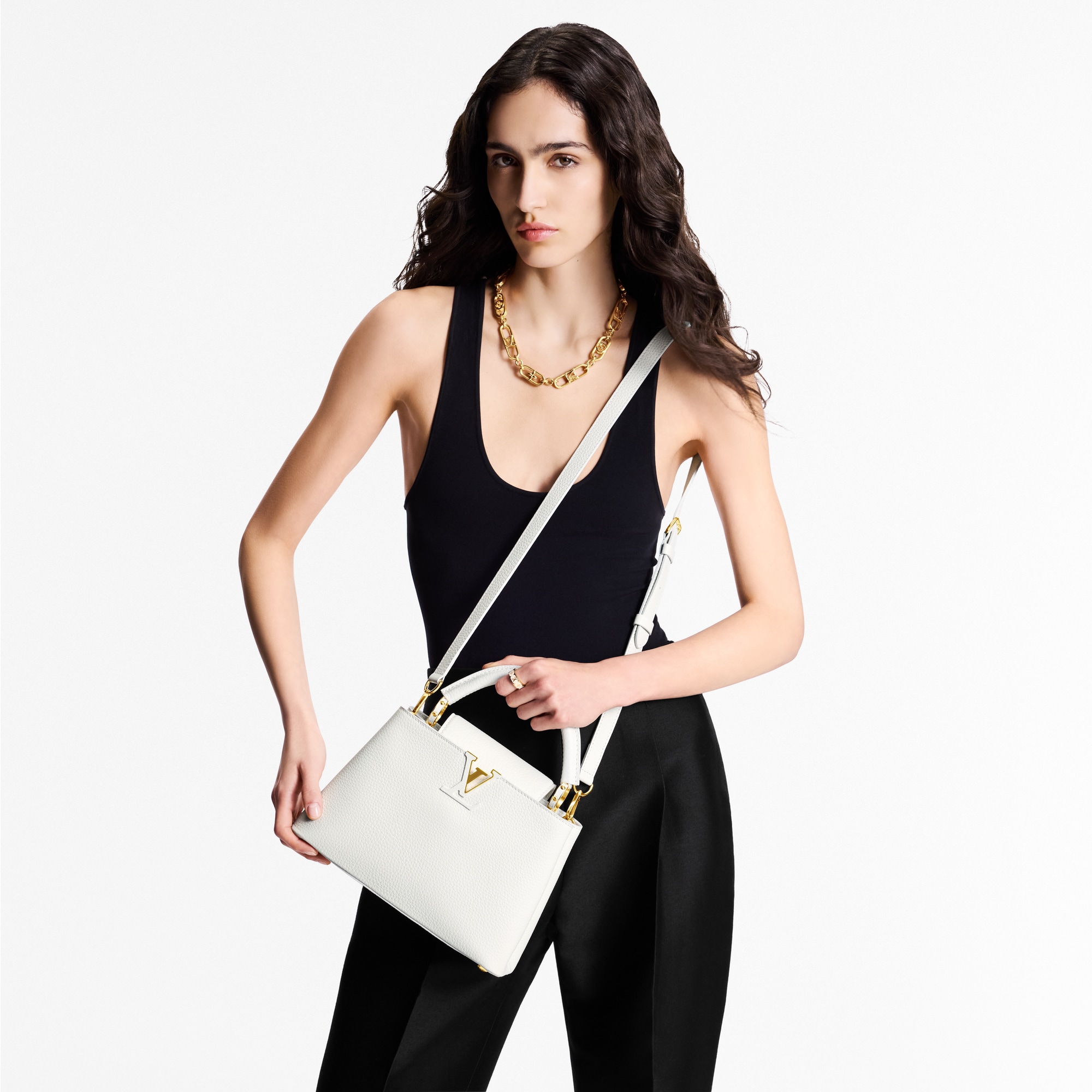 Capucines BB Taurillon Leder Damen Handtaschen Capucines | LOUIS VUITTON (Zoom)