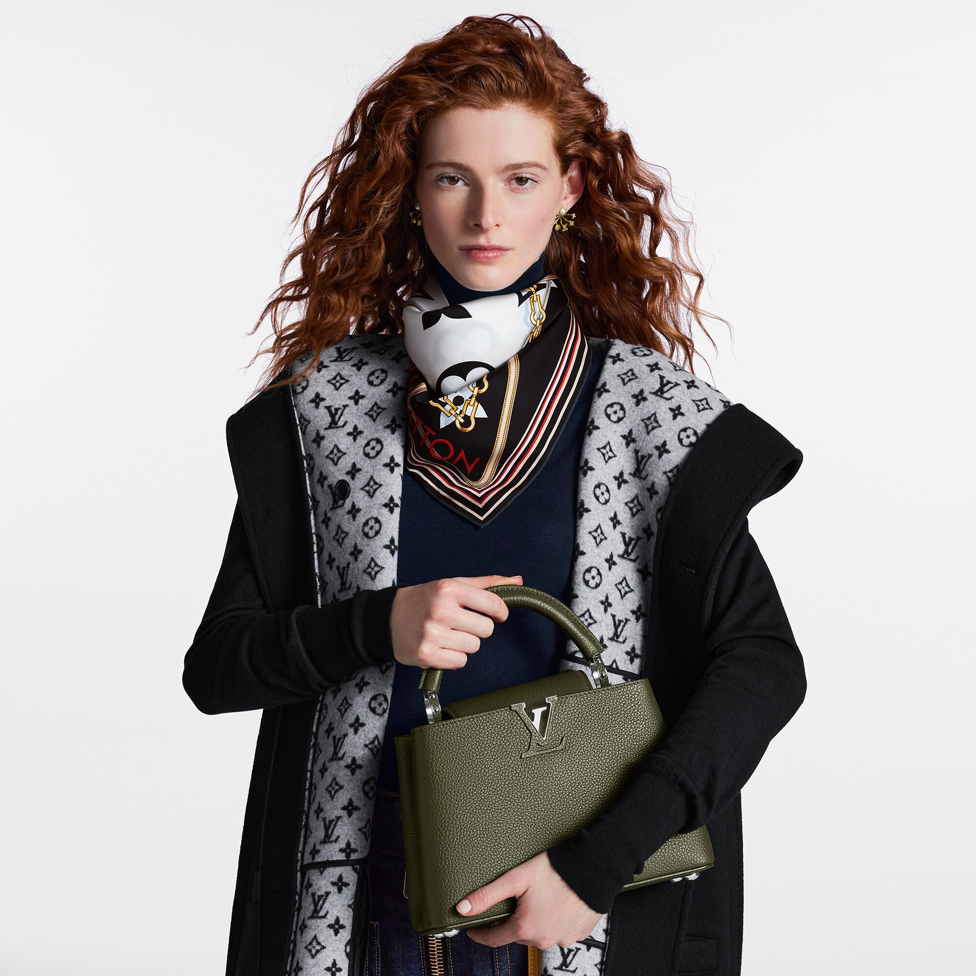 Capucines BB Taurillon Leder Damen Handtaschen Capucines | LOUIS VUITTON (Zoom)