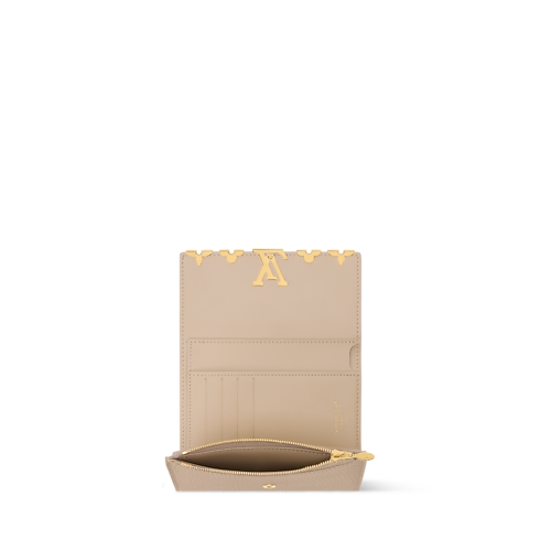 Capucines Compact Geldbörse Capucines Damen Geldbörsen und Kleinlederwaren Kleine und längliche Geldbörsen | LOUIS VUITTON (Zoom)