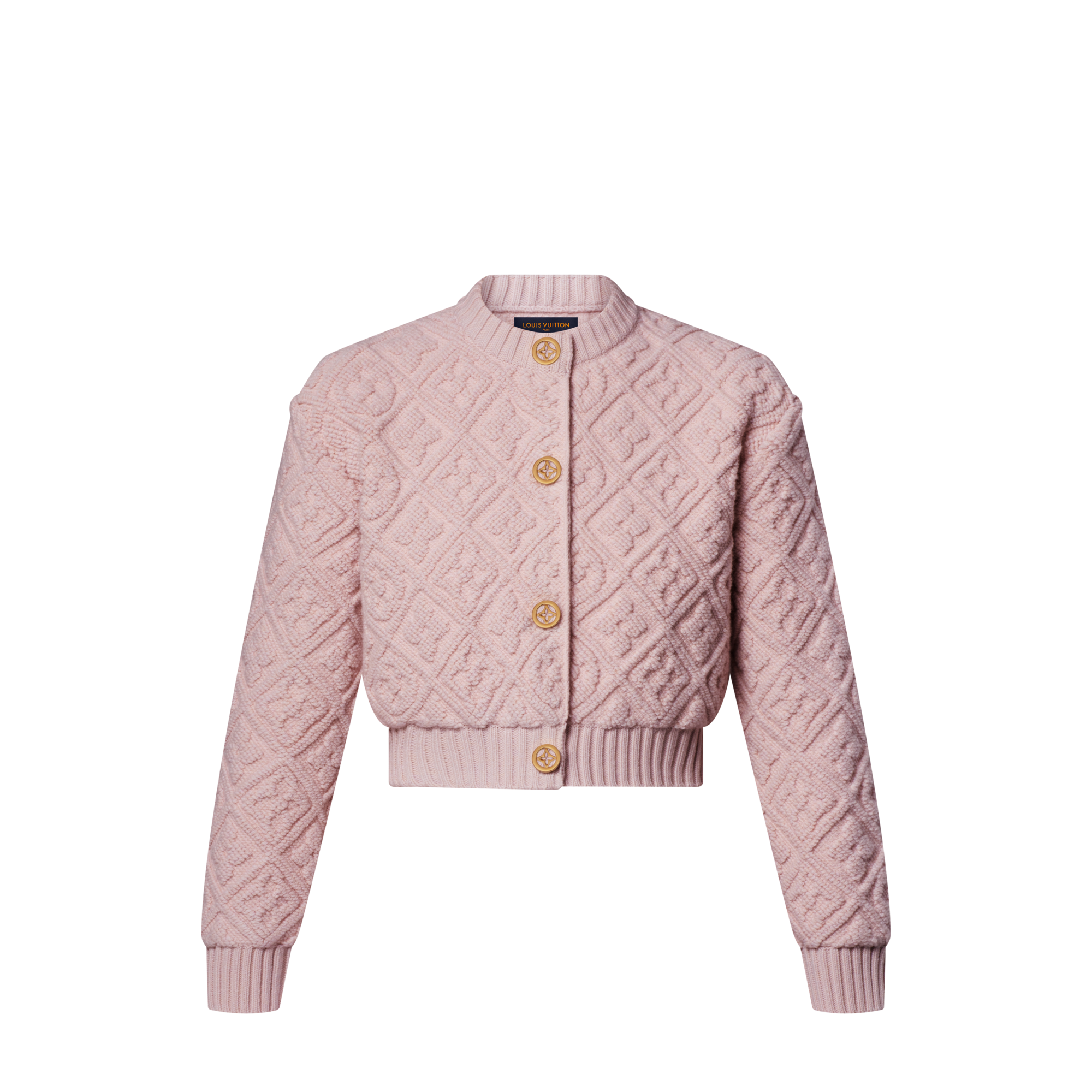 Cardigan aus Frottee mit Monogram  Damen Ready to Wear Strick | LOUIS VUITTON (Zoom)