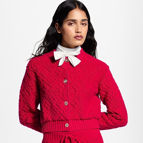 Cardigan aus Frottee mit Monogram Damen Ready to Wear Oberteile und Blusen | LOUIS VUITTON (Zoom)