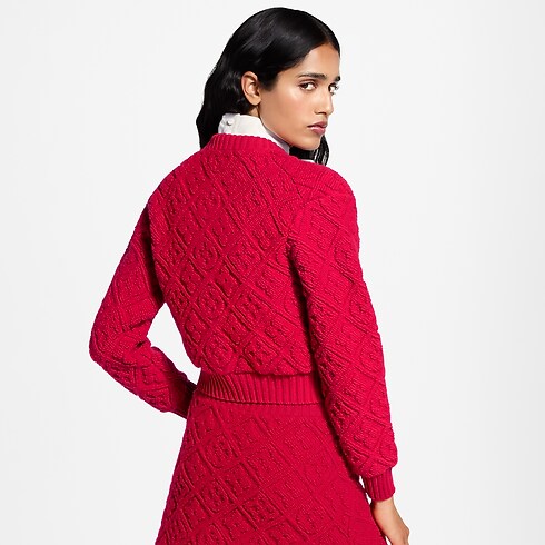 Cardigan aus Frottee mit Monogram Damen Ready to Wear Oberteile und Blusen | LOUIS VUITTON (Zoom)