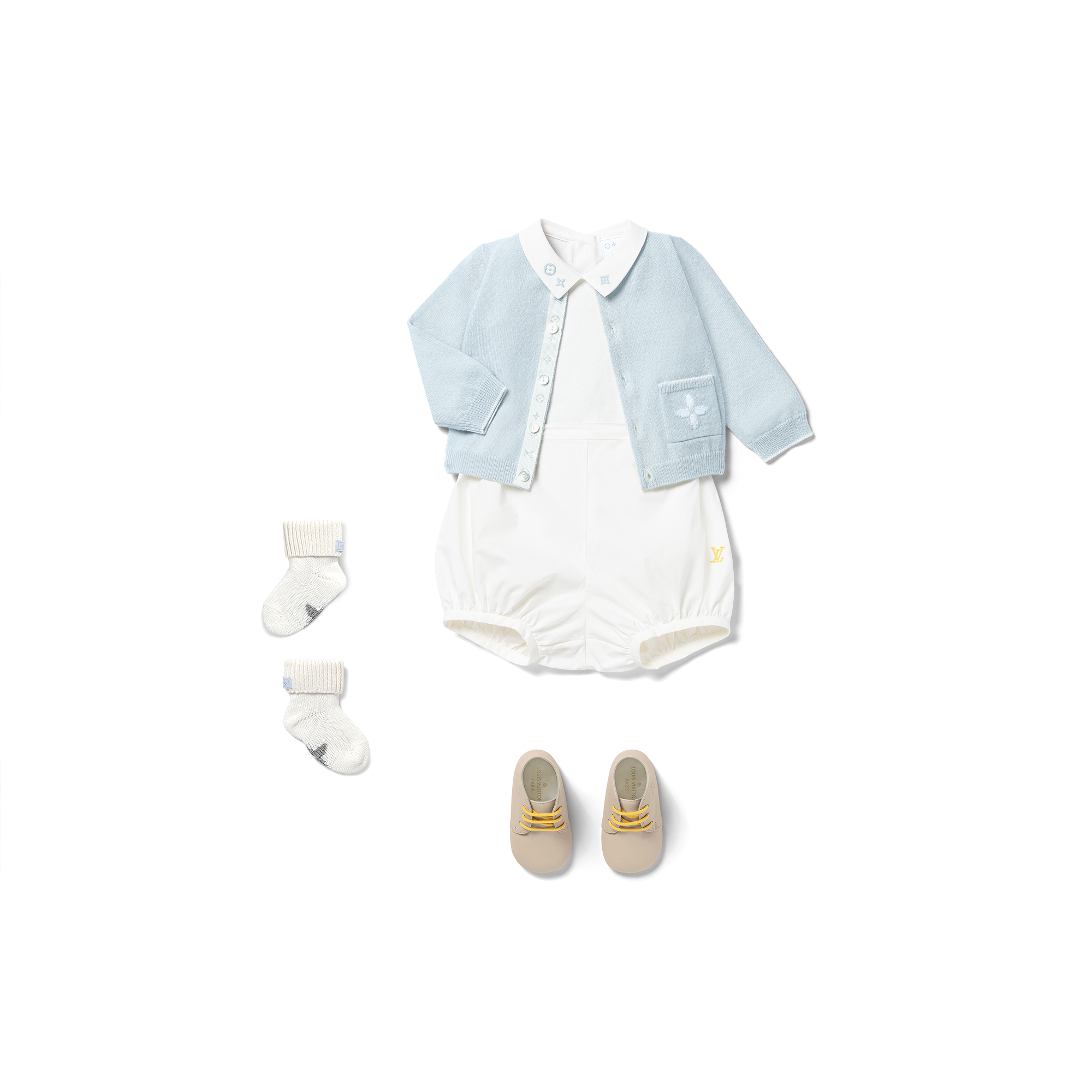 Cardigan mit 1 Tasche S00 Geschenkideen Geschenke für Babys } | LOUIS VUITTON (Zoom)