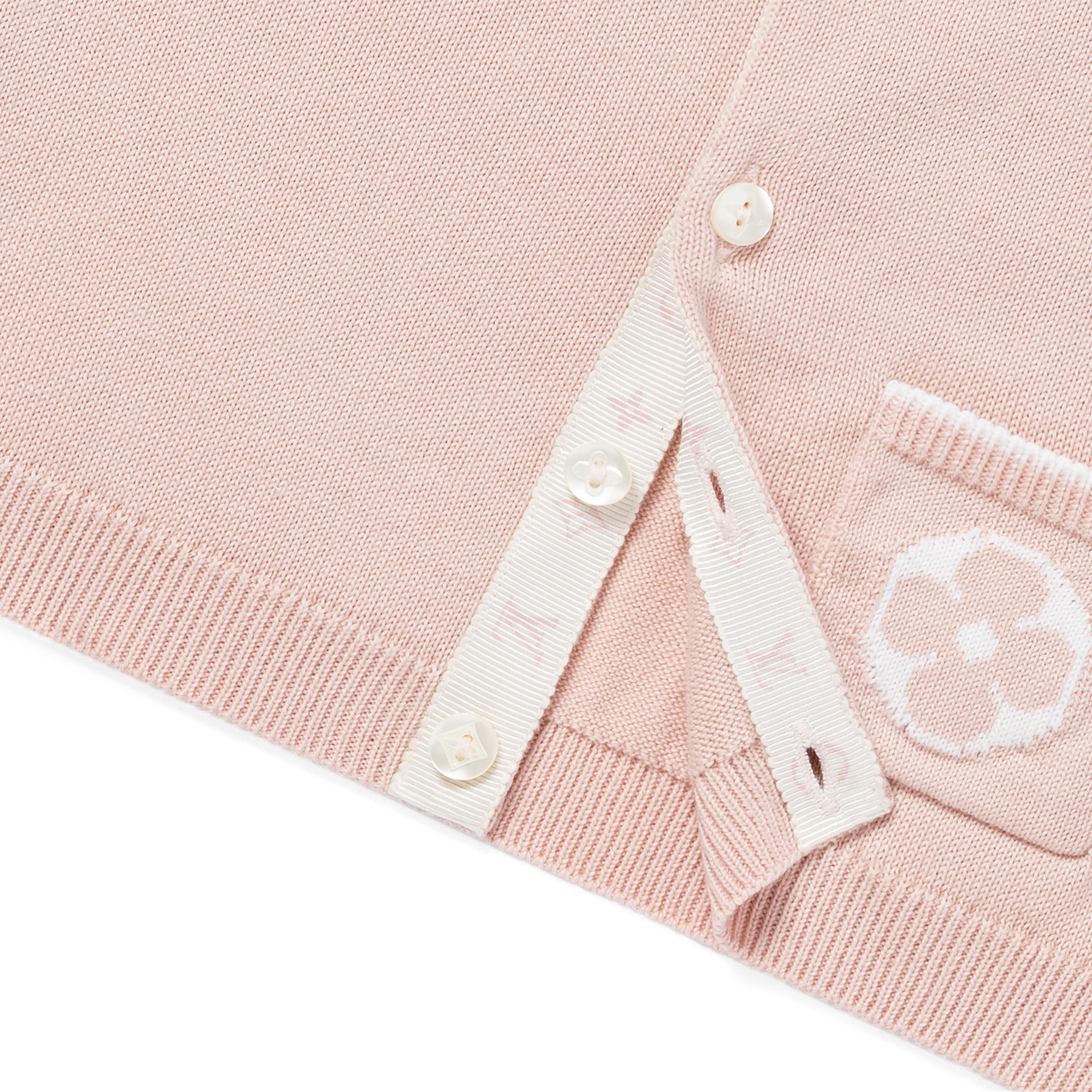 Cardigan mit 1 Tasche S00 Geschenkideen Geschenke für Babys } | LOUIS VUITTON (Zoom)