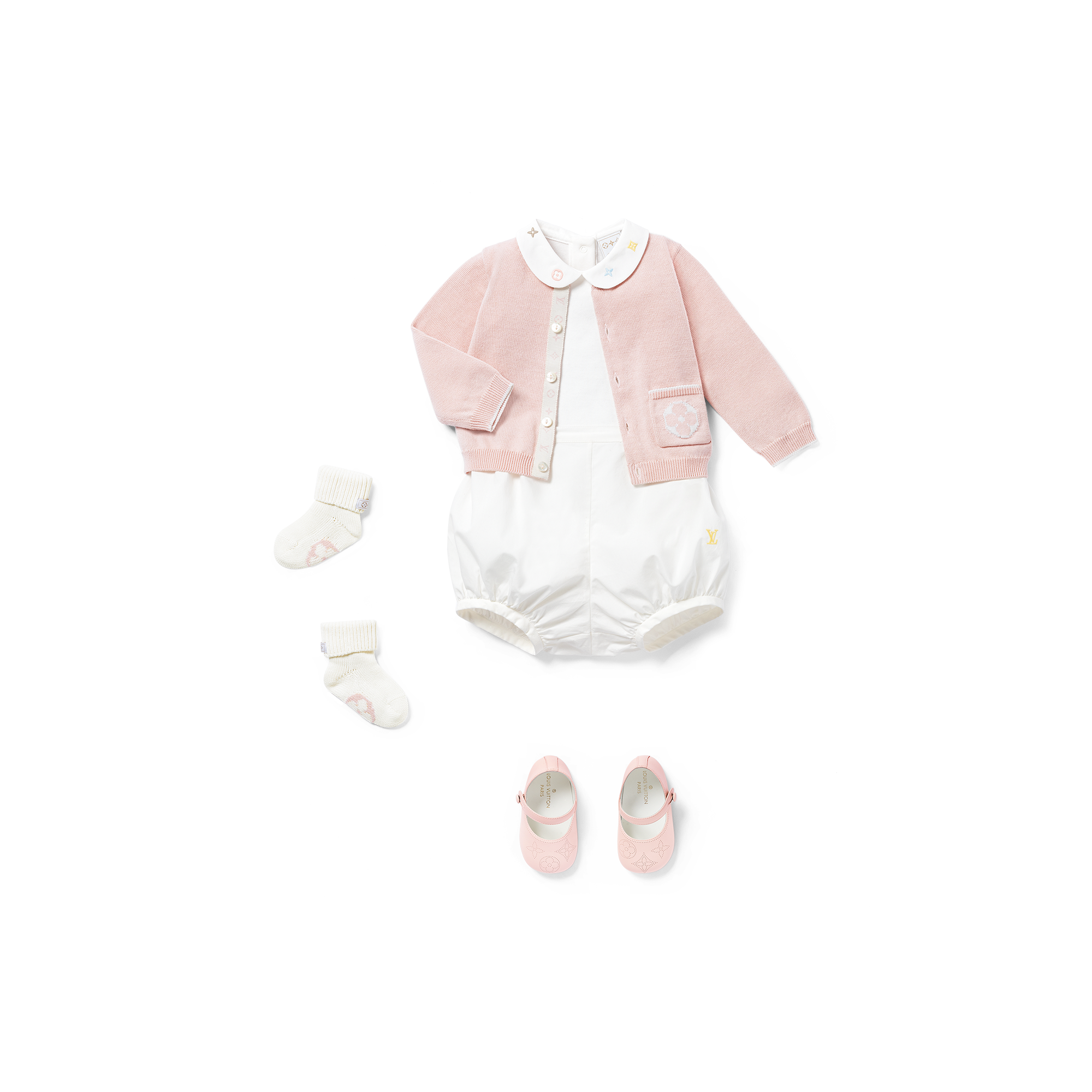 Cardigan mit 1 Tasche S00 Geschenkideen Geschenke für Babys } | LOUIS VUITTON (Zoom)