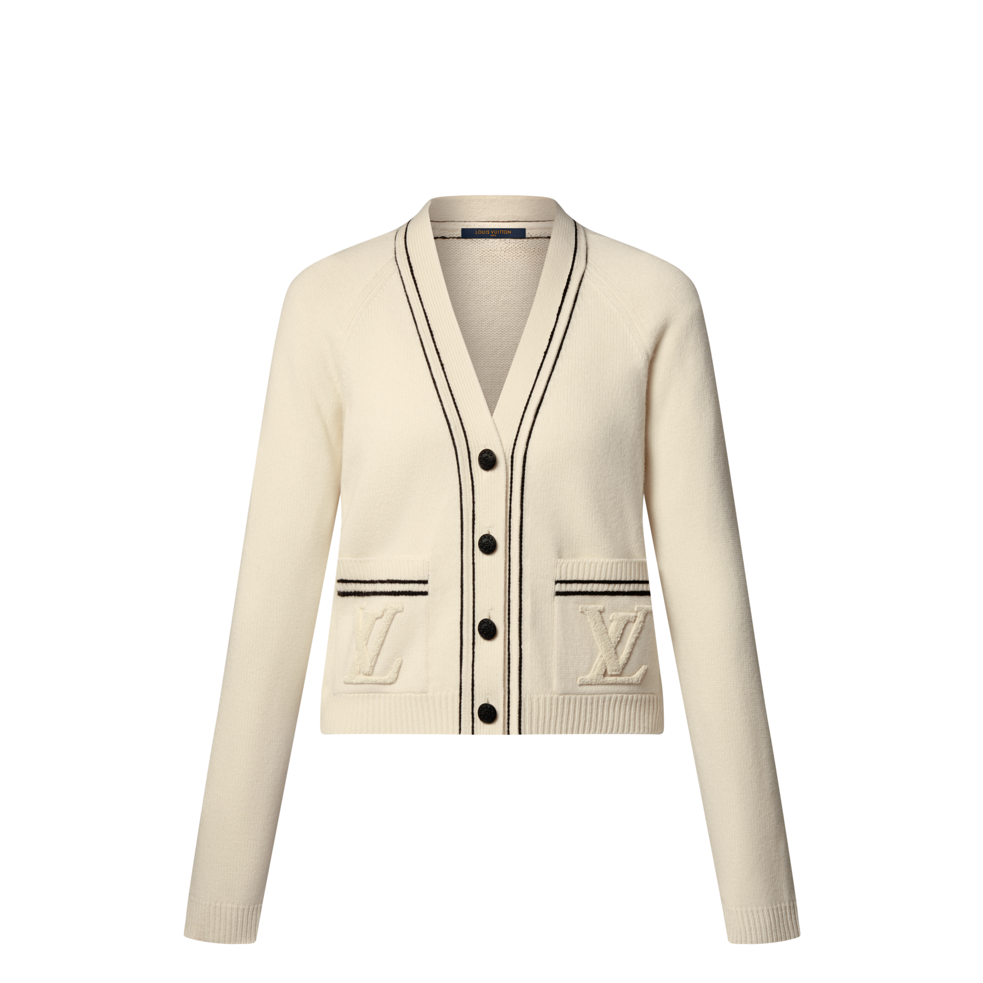 Cardigan mit Akzentstreifen  Damen Ready to Wear Strick | LOUIS VUITTON (Zoom)