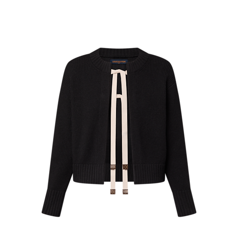 Cardigan mit Bändern Damen Ready to Wear Strick | LOUIS VUITTON (Zoom)