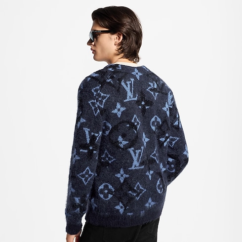 Cardigan mit Cloudy Monogram-Motiv cropped worn view