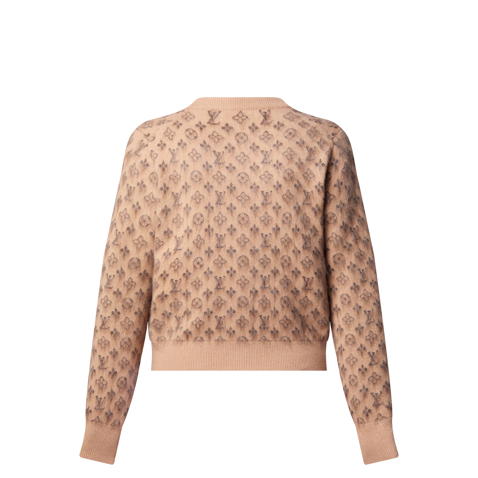 Cardigan mit gebürstetem Design und Monogram-Motiv  Damen Ready to Wear Strick | LOUIS VUITTON (Zoom)