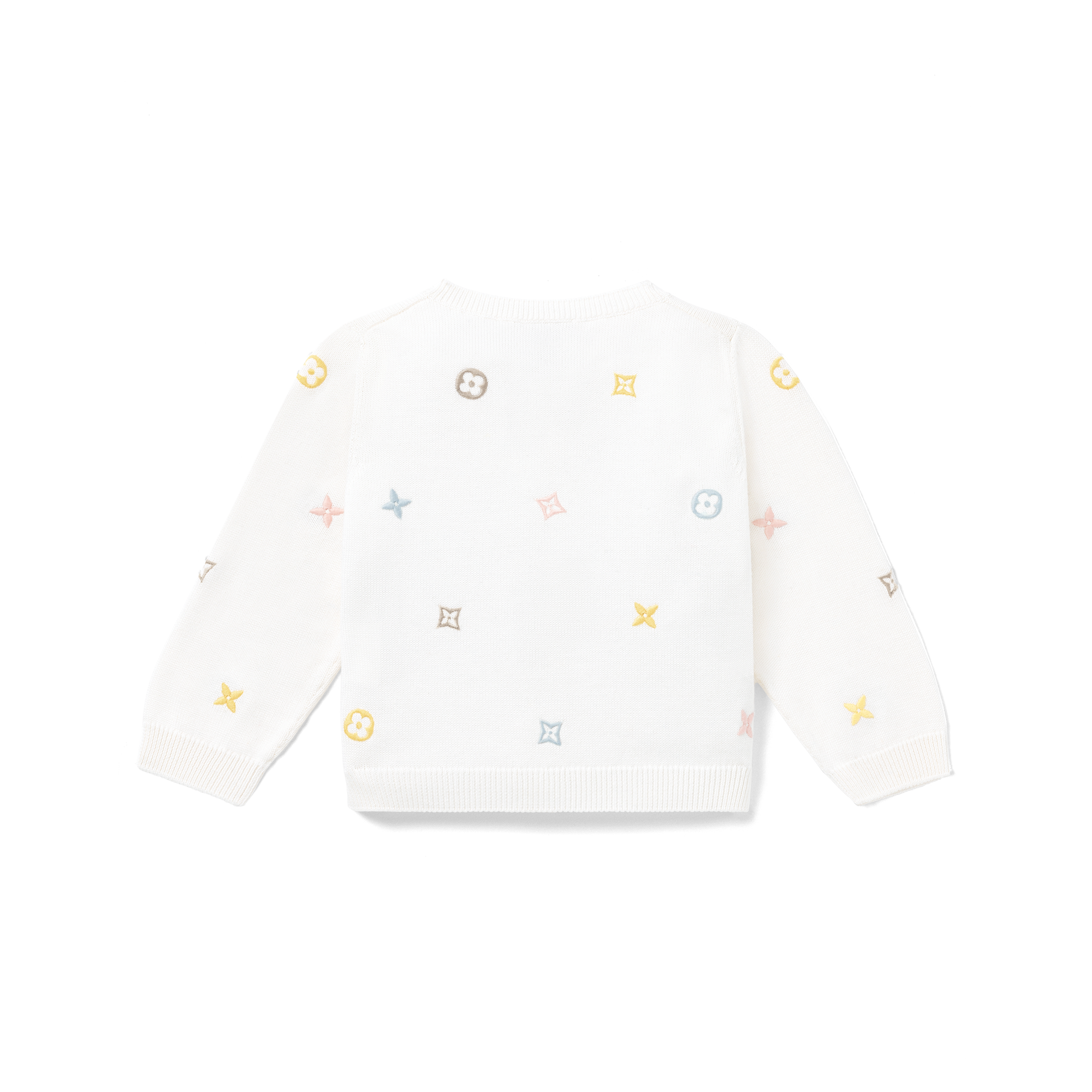 Cardigan mit gesticktem Meli-Melo-Motiv S00 Geschenkideen Geschenke für Babys } | LOUIS VUITTON (Zoom)