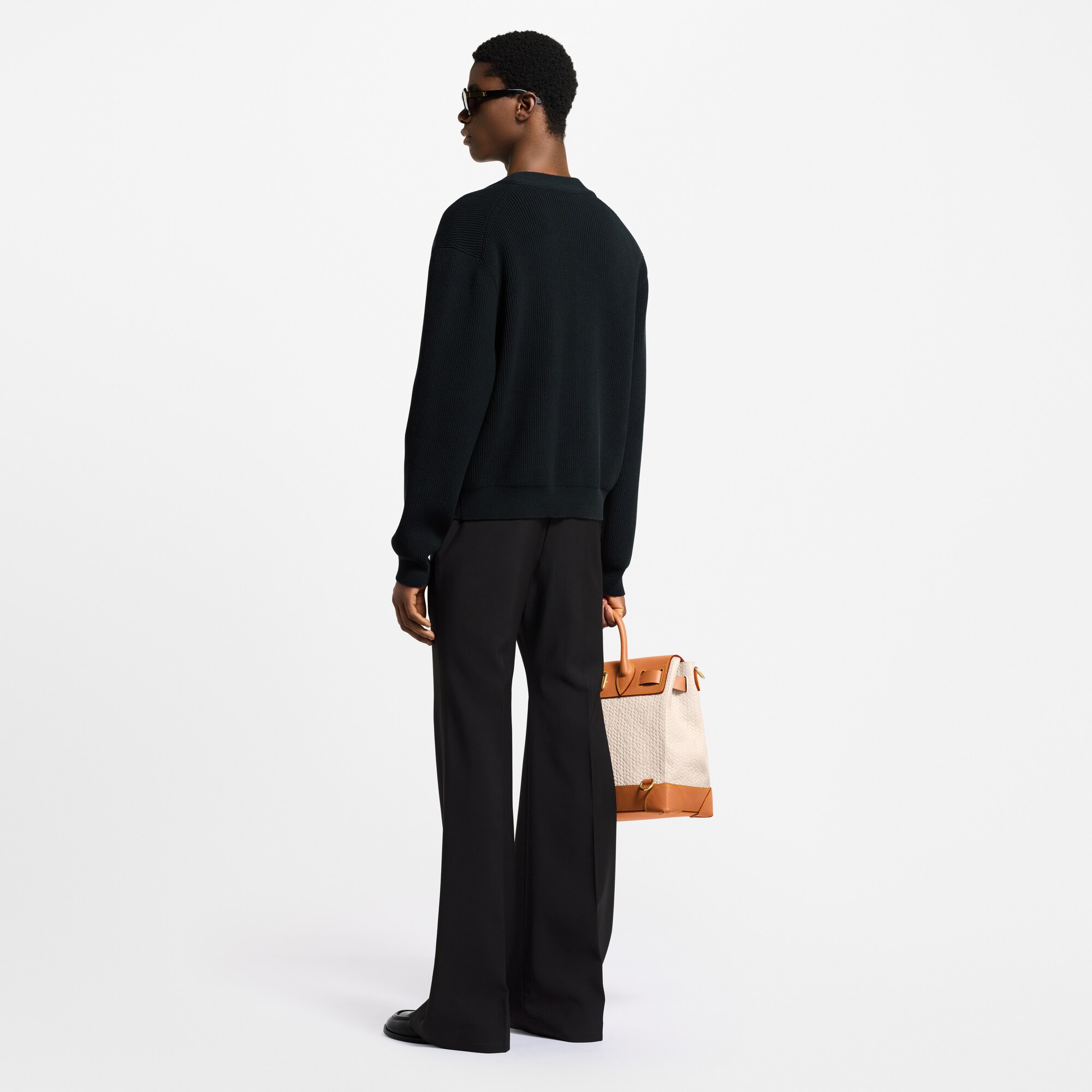 Cardigan mit gestickten Signaturen  Herren Ready to Wear Strick und Sweatshirts | LOUIS VUITTON (Zoom)