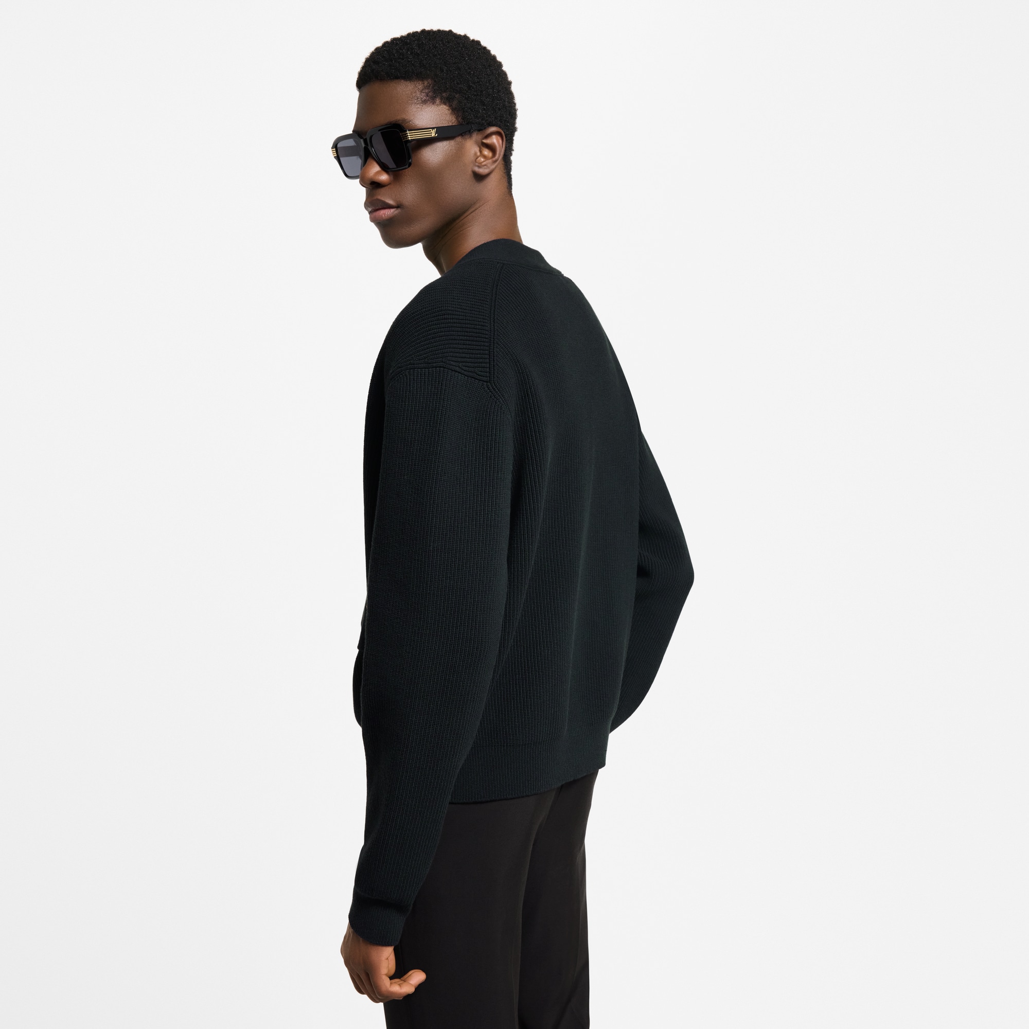 Cardigan mit gestickten Signaturen  Herren Ready to Wear Strick und Sweatshirts | LOUIS VUITTON (Zoom)