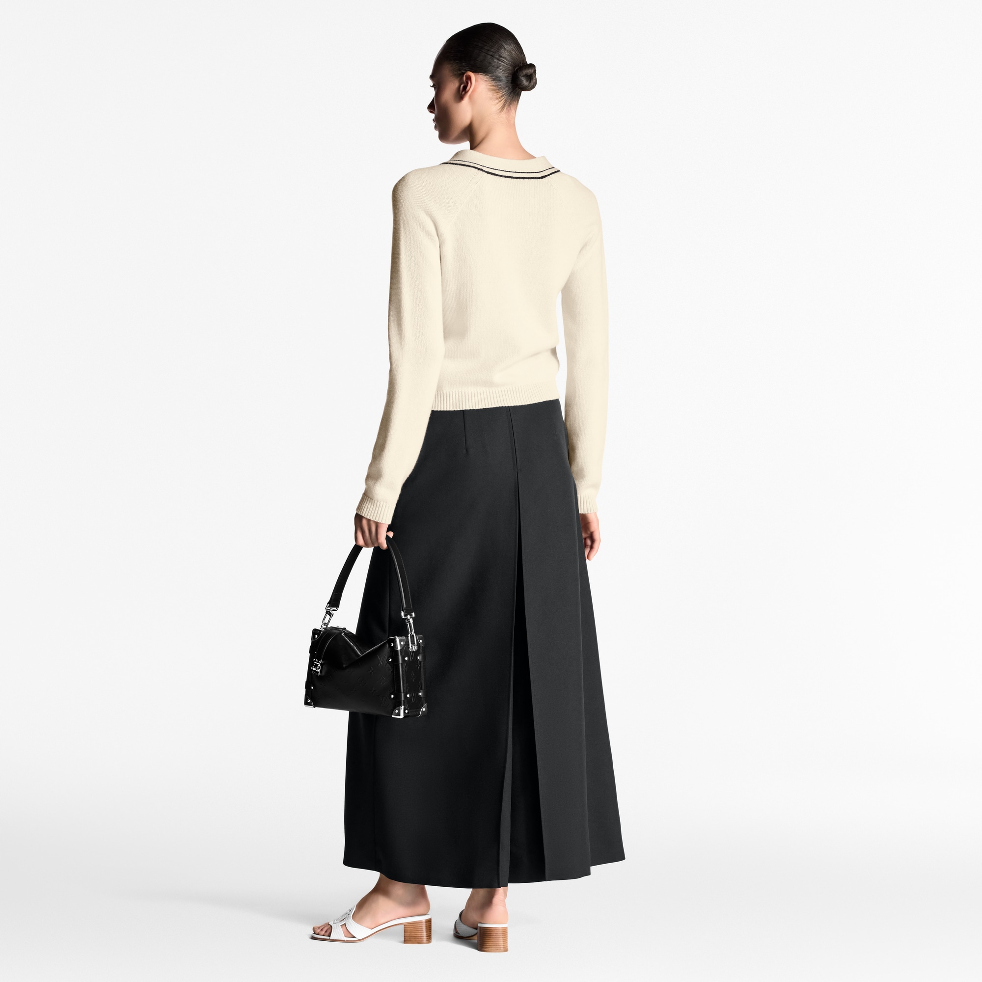 Cardigan mit gestreiftem Akzent  Damen Ready to Wear Strick | LOUIS VUITTON (Zoom)