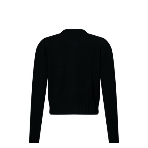 Cardigan mit Monogram-Knöpfen back view