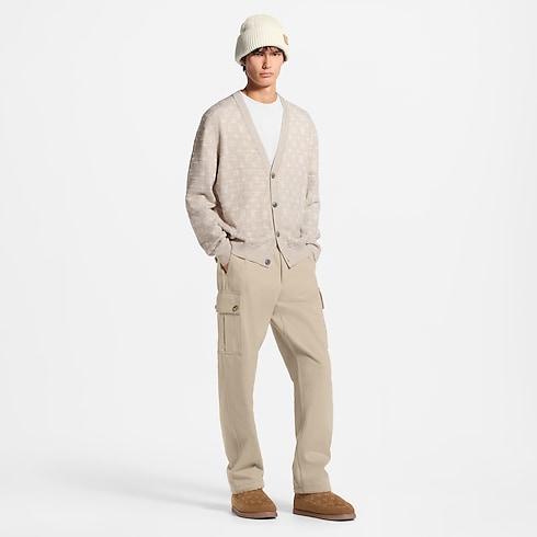 Cardigan mit Monogram-Motiv Herren Ready to Wear Vollständige Ready to Wear | LOUIS VUITTON (Zoom)