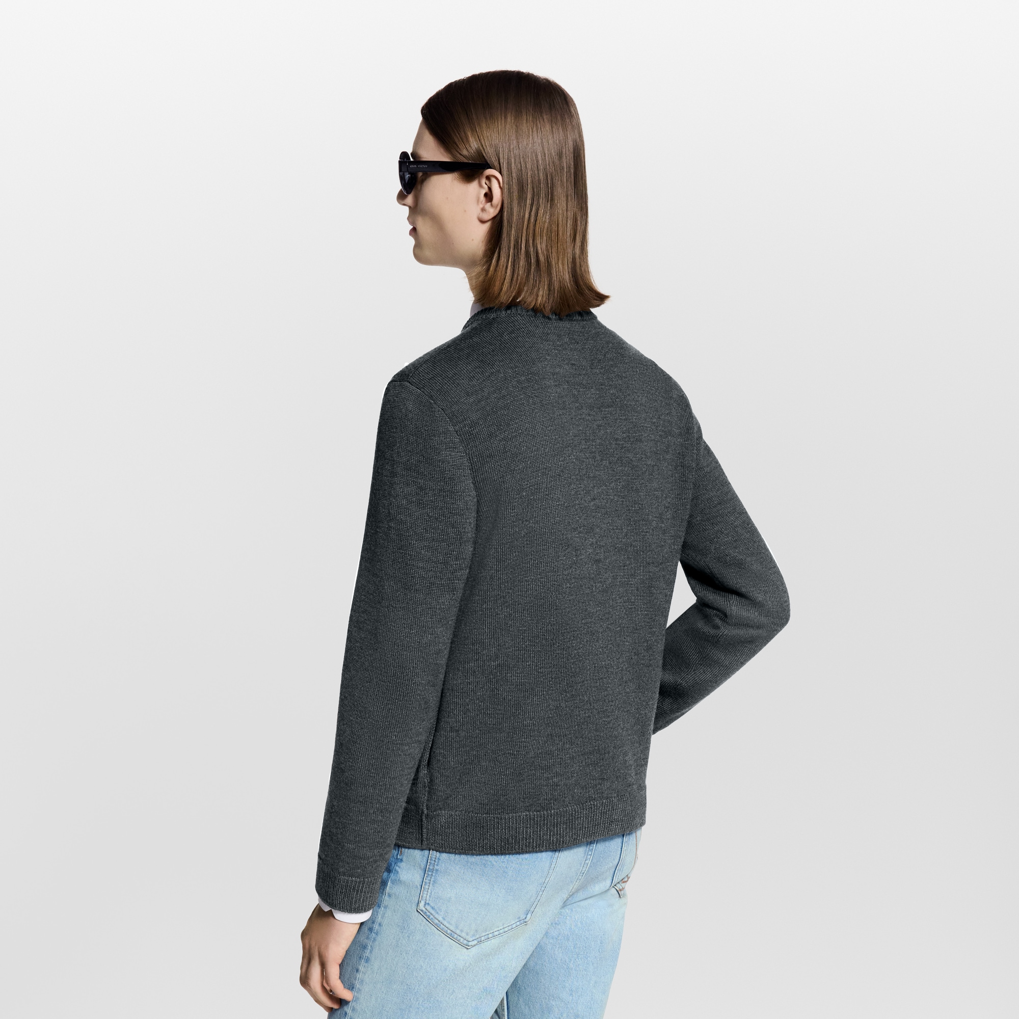 Cardigan mit perlmuttartiger Stickerei  Herren Ready to Wear Vollständige Ready to Wear | LOUIS VUITTON (Zoom)