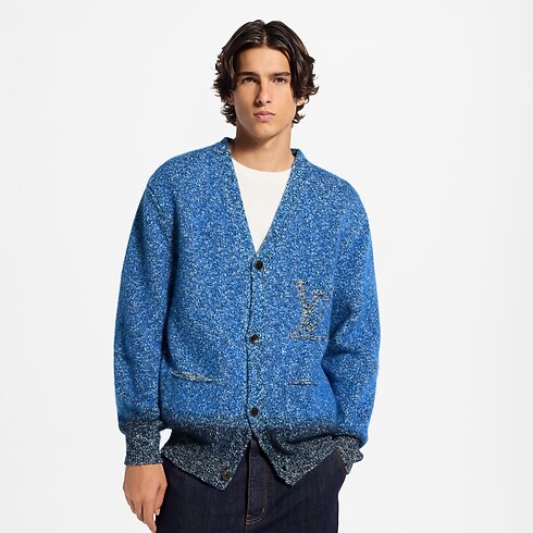 Cardigan mit strukturiertem Jacquardgewebe cropped view