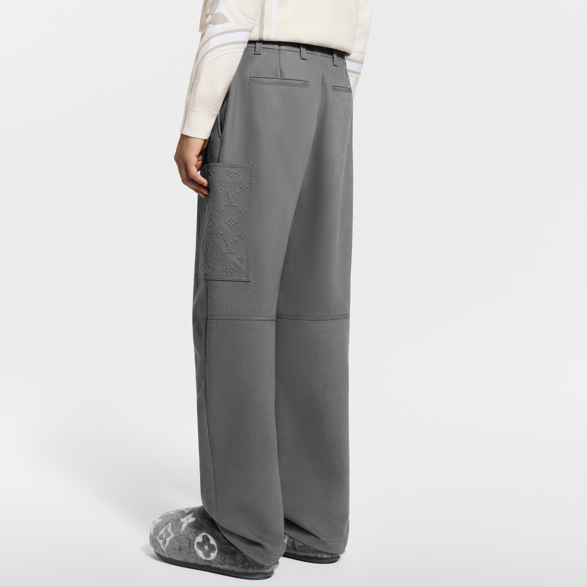 Cargo-Hose aus Kaschmirmix  Herren Ready to Wear Hosen | LOUIS VUITTON (Zoom)