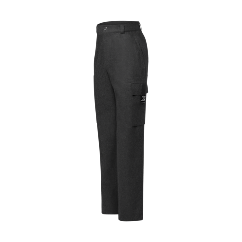 Cargo-Hose aus Wolle Herren Ready to Wear Hosen | LOUIS VUITTON (Zoom)
