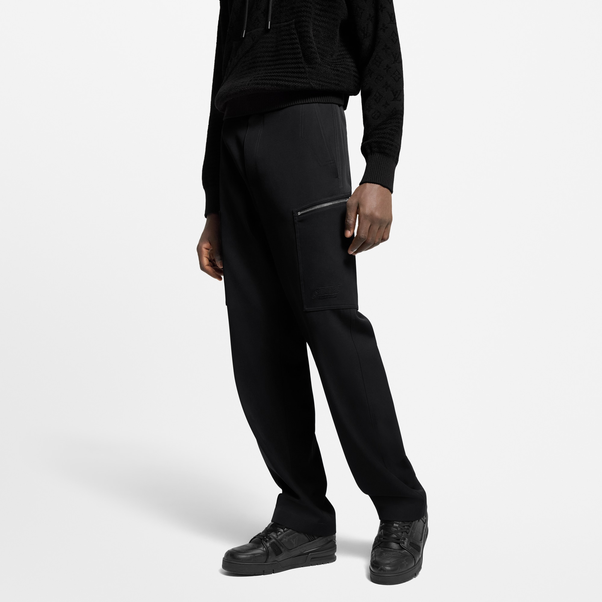 Cargo-Hose aus Wolle im Maßkonfektions-Stil  Herren Ready to Wear Hosen | LOUIS VUITTON (Zoom)