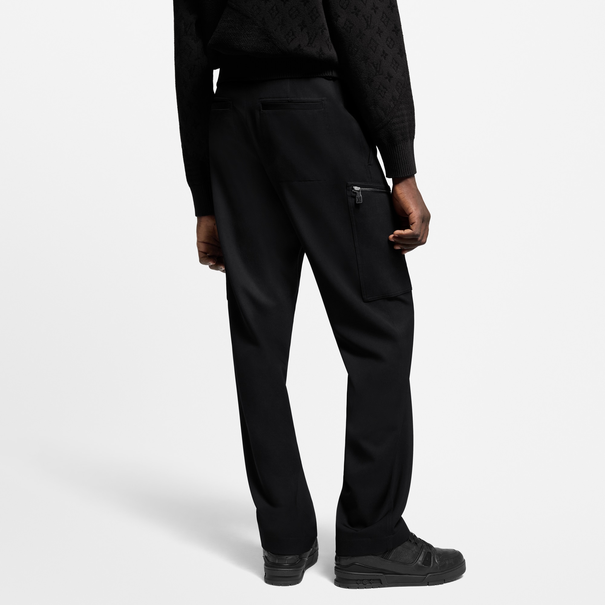 Cargo-Hose aus Wolle im Maßkonfektions-Stil  Herren Ready to Wear Hosen | LOUIS VUITTON (Zoom)