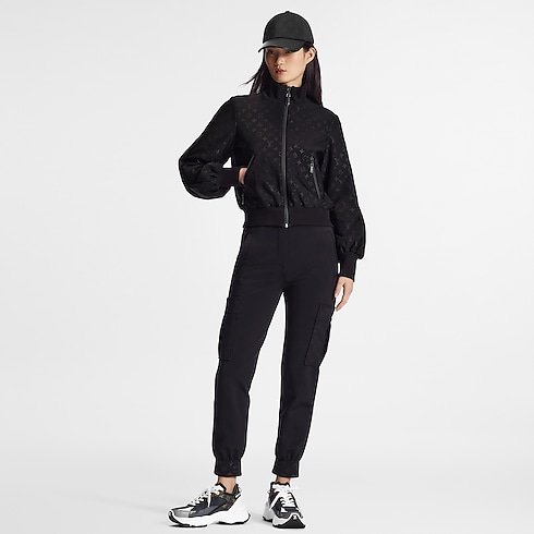 Cargo-Hose mit Monogram-Detail Damen Ready to Wear Hosen | LOUIS VUITTON (Zoom)