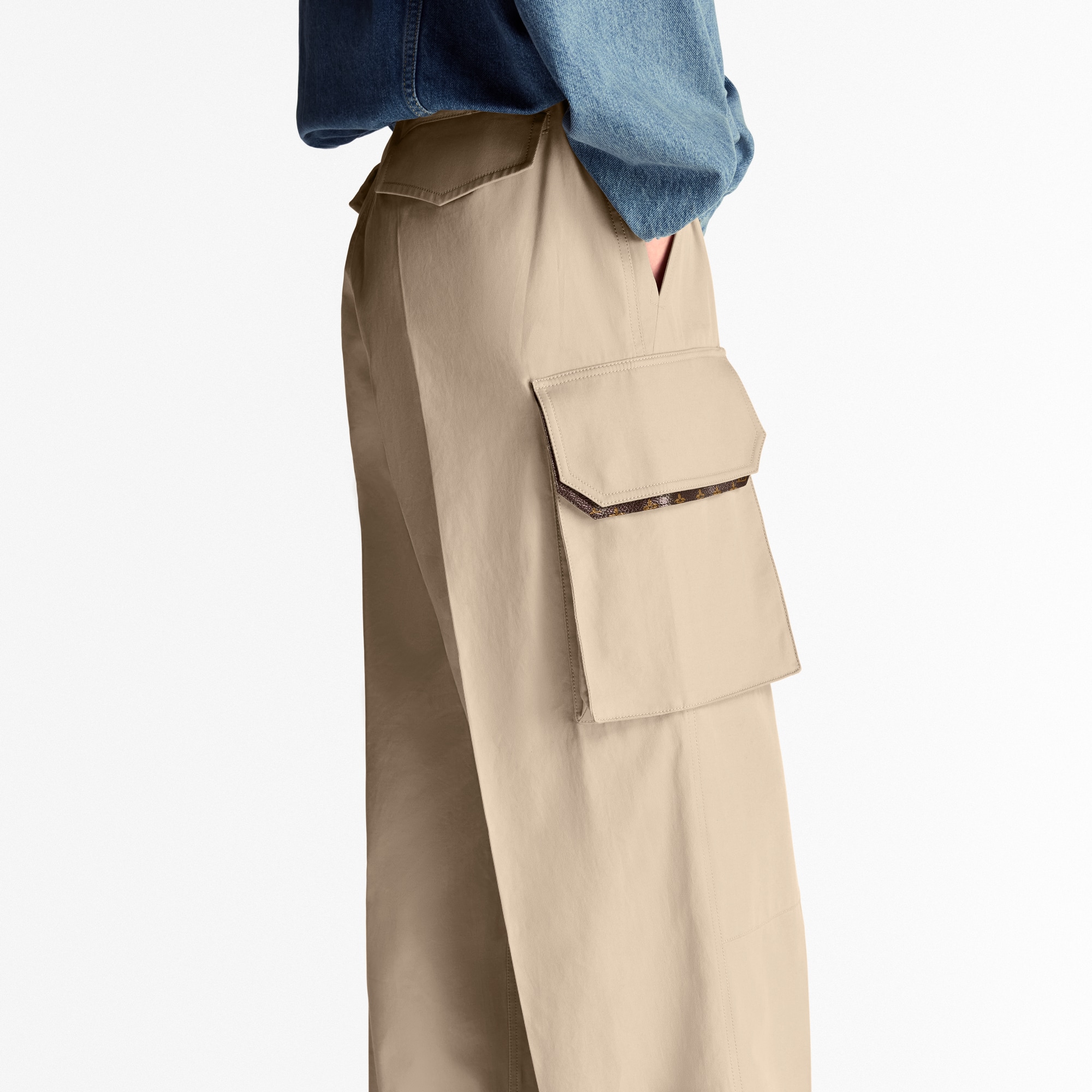 Cargo-Hose mit weitem Bein  Damen Ready to Wear Hosen | LOUIS VUITTON (Zoom)