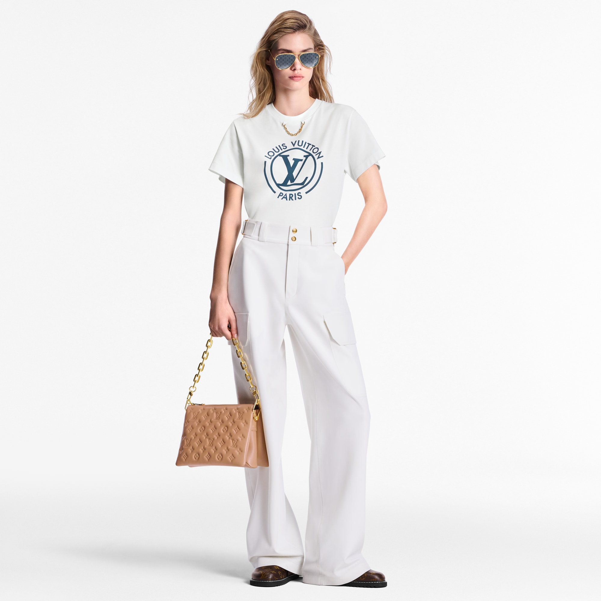 Cargohose aus technischem Jersey  Damen Ready to Wear Hosen | LOUIS VUITTON (Zoom)