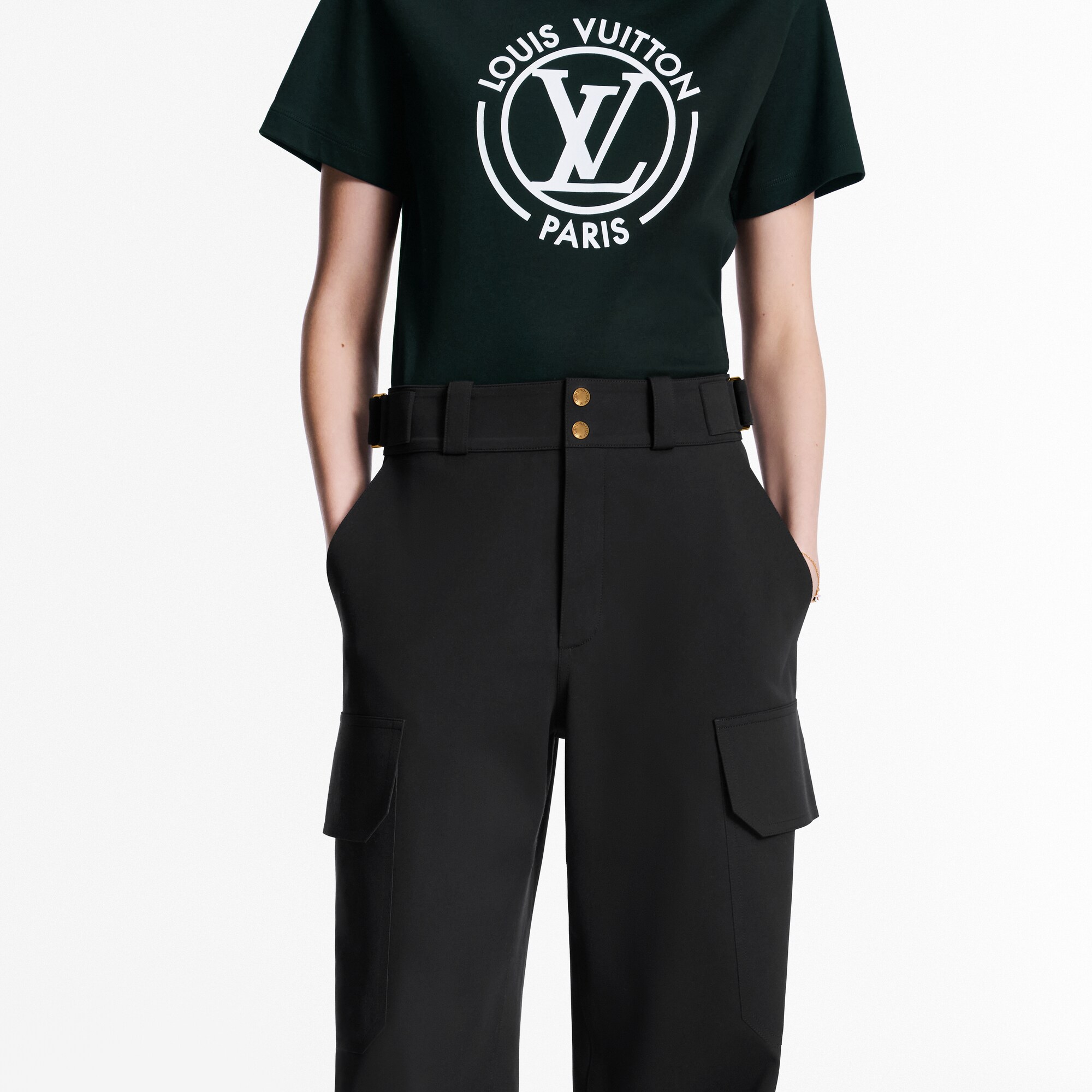 Cargohose aus technischem Jersey  Damen Ready to Wear Hosen | LOUIS VUITTON (Zoom)