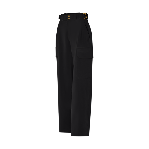 Cargohose aus technischem Jersey Damen Ready to Wear Hosen | LOUIS VUITTON (Zoom)