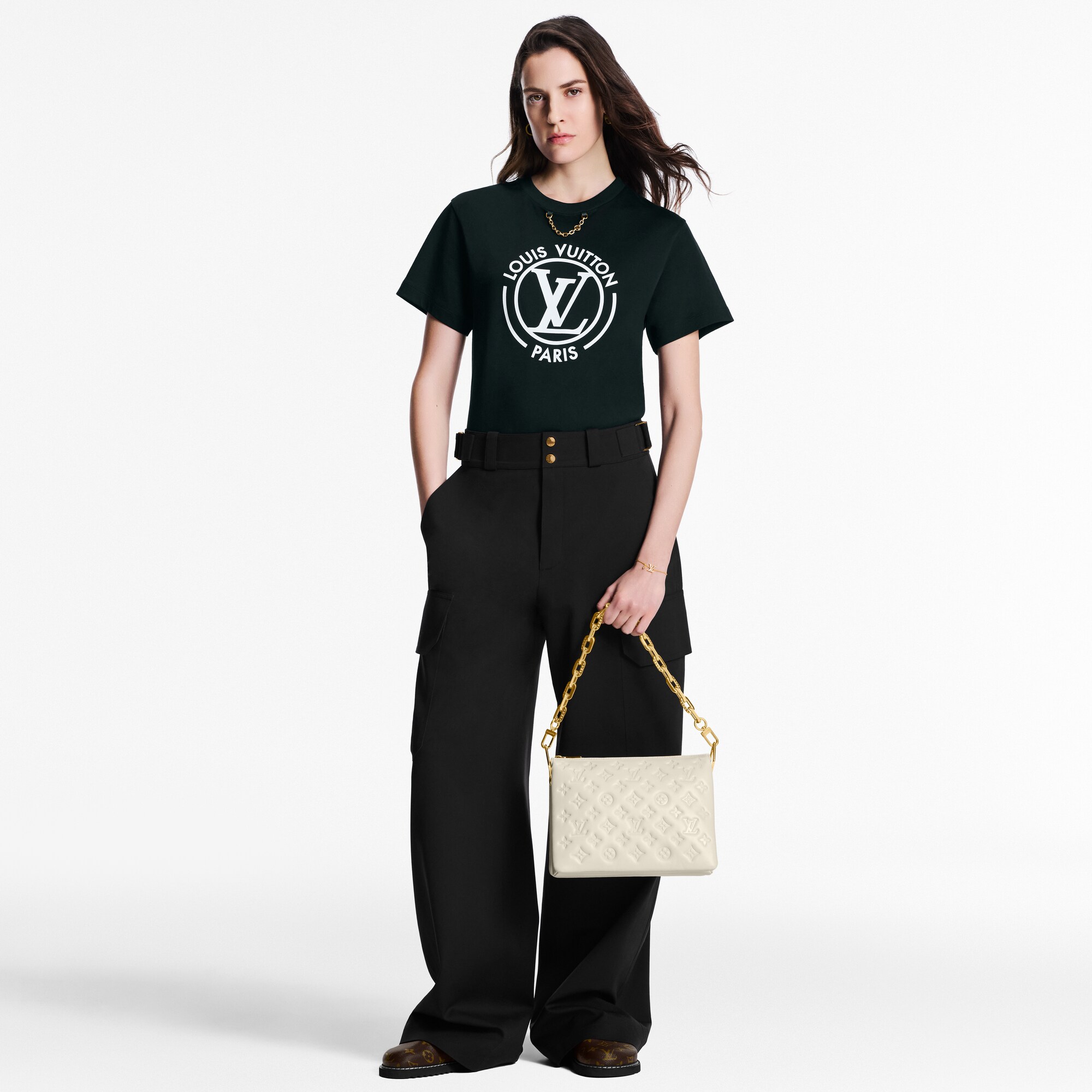 Cargohose aus technischem Jersey  Damen Ready to Wear Hosen | LOUIS VUITTON (Zoom)