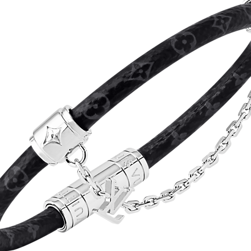 Chain It Armband Monogram Eclipse Canvas Herren Modeschmuck Armbänder | LOUIS VUITTON (Zoom)
