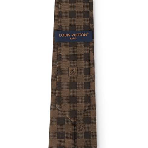 Check Krawatte mit Karo-Motiv S00 Herren Accessoires Krawatten | LOUIS VUITTON (Zoom)