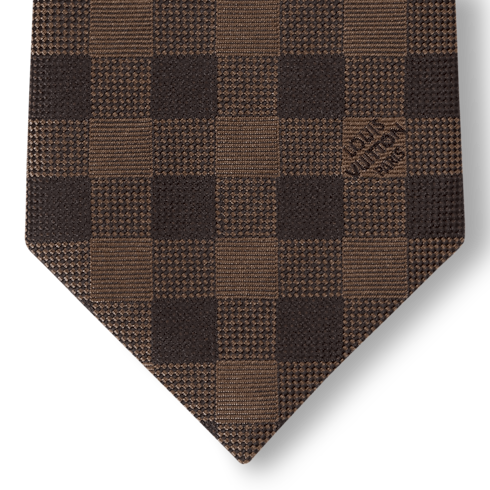 Check Krawatte mit Karo-Motiv S00 Herren Accessoires Krawatten | LOUIS VUITTON (Zoom)