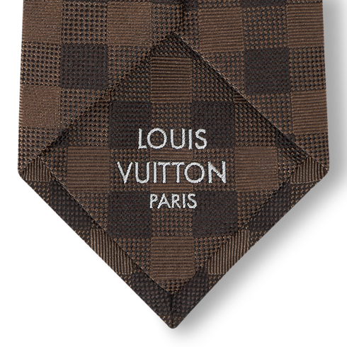 Check Krawatte mit Karo-Motiv S00 Herren Accessoires Krawatten | LOUIS VUITTON (Zoom)
