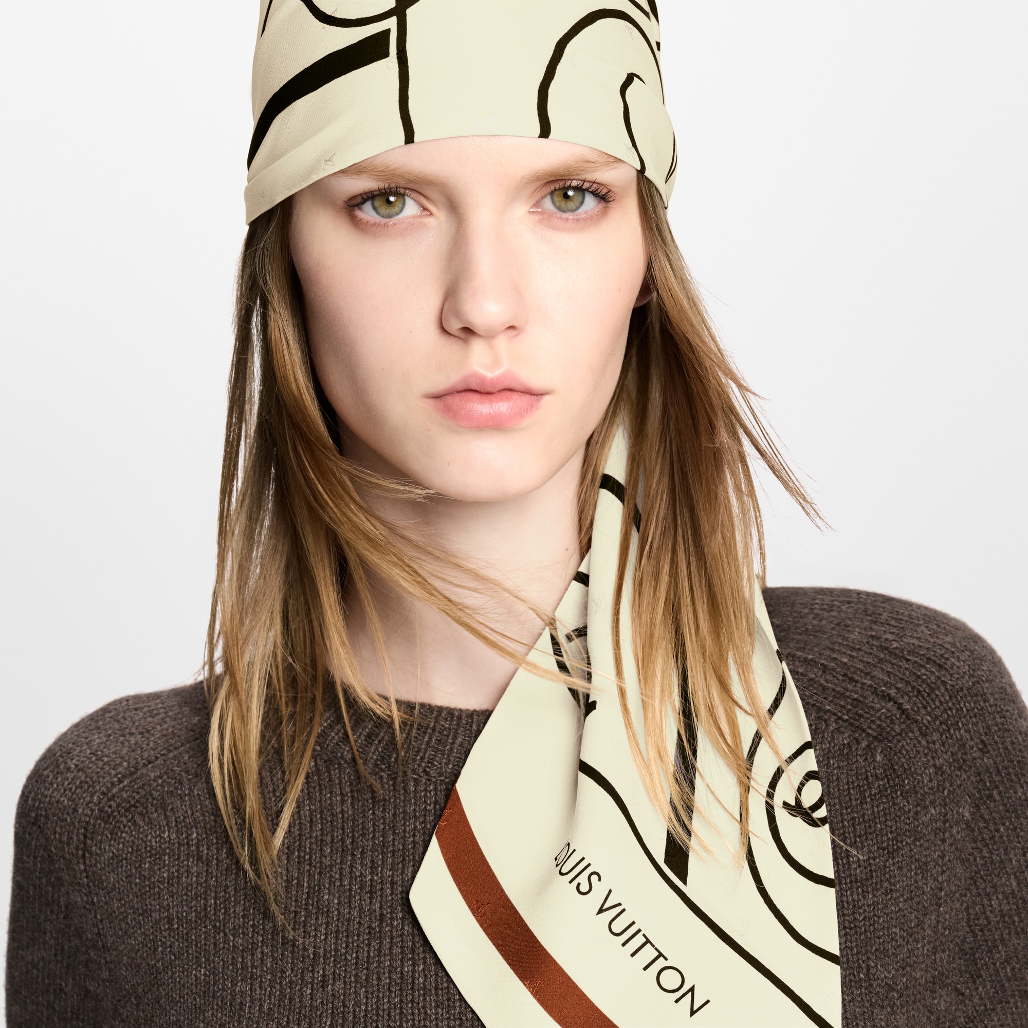 Chemin Faisant By Andree Putman Lavalliere S00 Damen Accessoires Seidentücher und Bandeaus | LOUIS VUITTON (Zoom)
