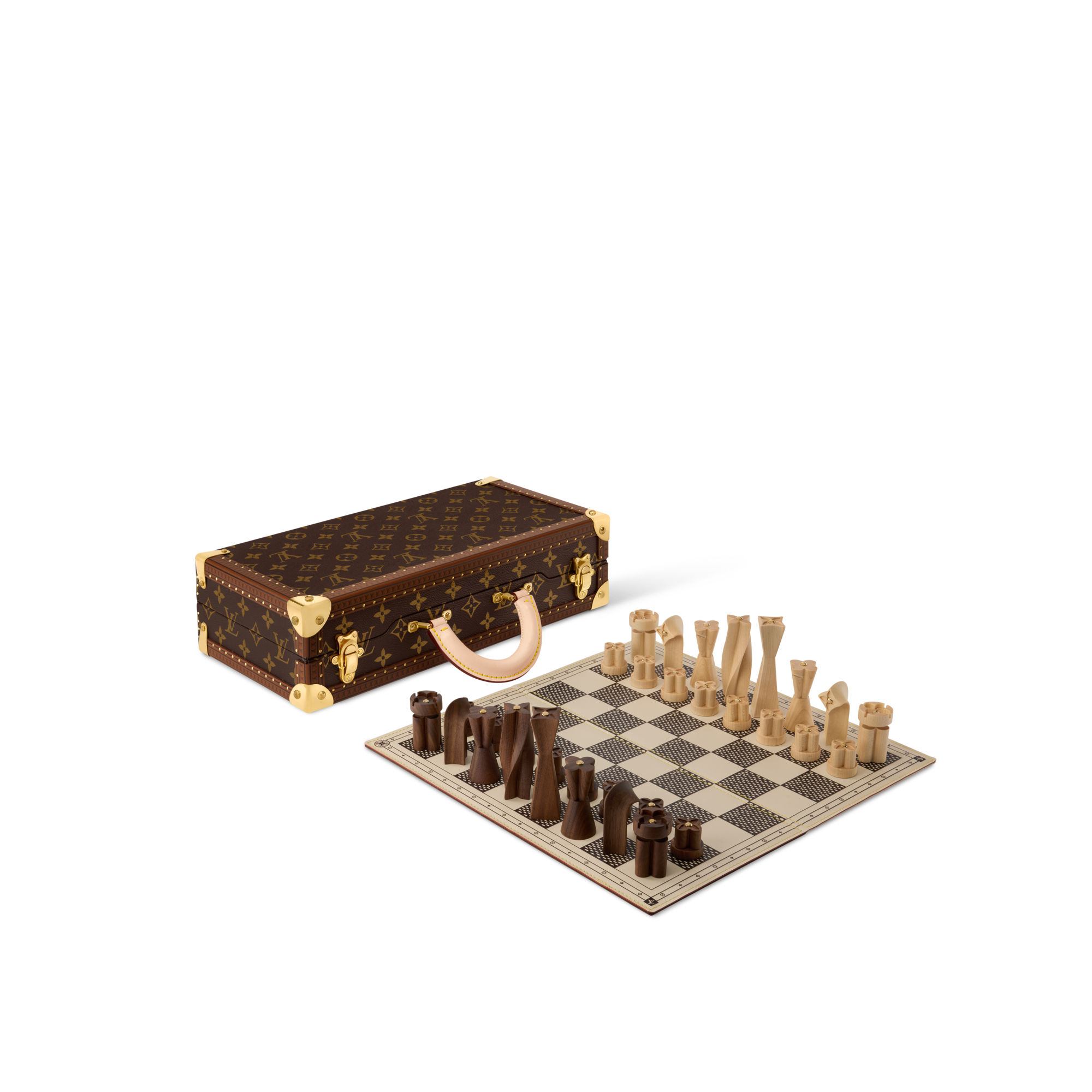 Chess Box Monogram Canvas Trunks, Reisen und Wohnen Trunks und Koffer Kleine Trunks | LOUIS VUITTON (Zoom)