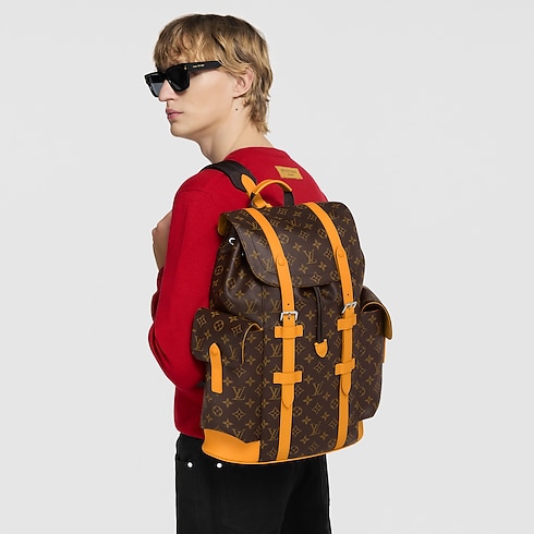 Christopher MM Rucksack Monogram Macassar Canvas Taschen und Kleinlederwaren Herren Taschen Neuheiten | LOUIS VUITTON (Zoom)