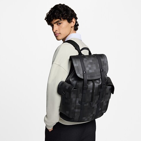 Christopher MM Rucksack Damoflage Taschen und Kleinlederwaren Herren Taschen LV Ikonen | LOUIS VUITTON (Zoom)