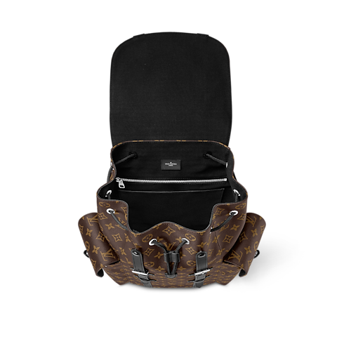 Christopher MM Rucksack Monogram Macassar Canvas Herren Reisegepäck Vollständige Reisegepäckkollektion und Accessoires | LOUIS VUITTON (Zoom)