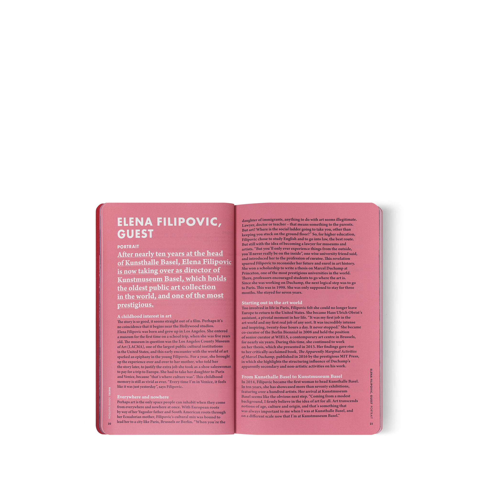 City Guide Basel, englische Ausgabe  Trunks, Reisen und Wohnen Bücher und Schreibaccessoires City Guide | LOUIS VUITTON (Zoom)