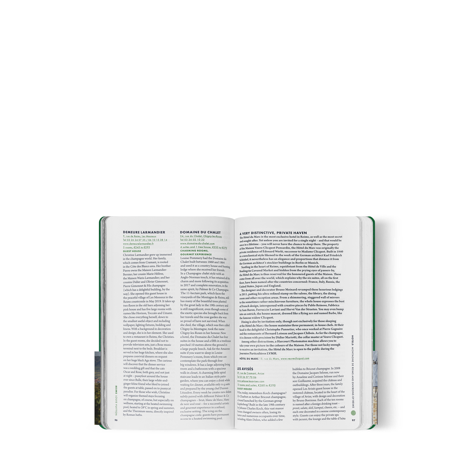 City Guide Reims, englische Ausgabe  Trunks, Reisen und Wohnen Bücher und Schreibaccessoires City Guide | LOUIS VUITTON (Zoom)
