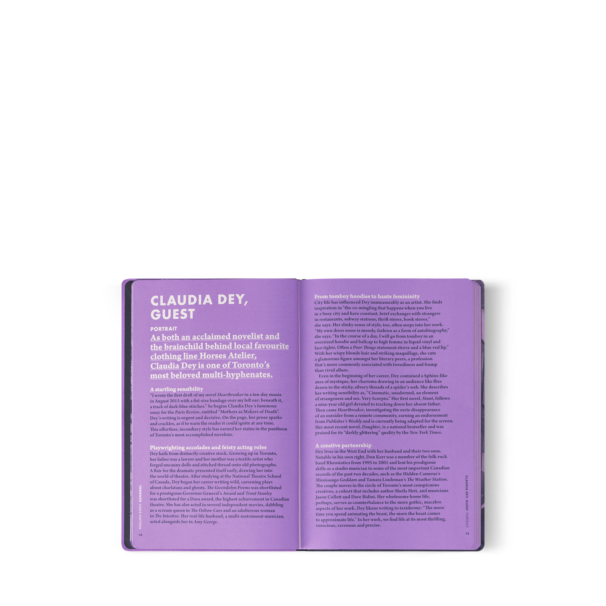 City Guide Toronto  Trunks, Reisen und Wohnen Bücher und Schreibaccessoires City Guide | LOUIS VUITTON (Zoom)