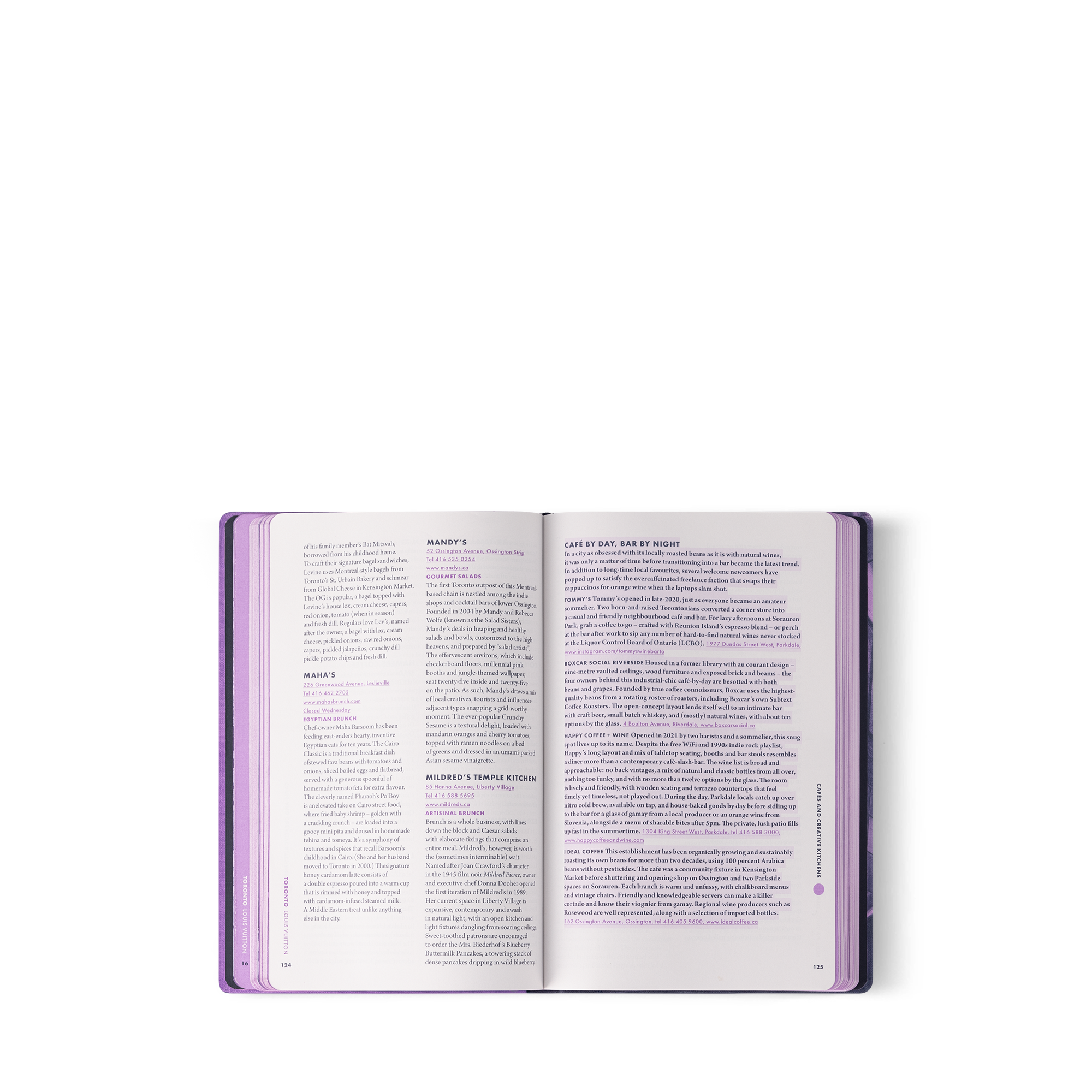 City Guide Toronto  Trunks, Reisen und Wohnen Bücher und Schreibaccessoires City Guide | LOUIS VUITTON (Zoom)