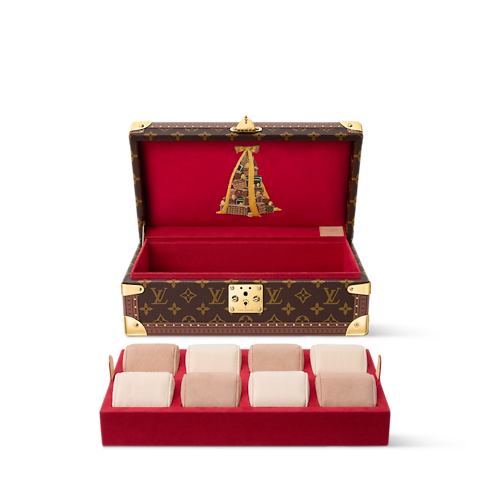 Coffret 8 Montres Monogram Canvas Trunks, Reisen und Wohnen Trunks und Koffer Kleine Trunks | LOUIS VUITTON (Zoom)