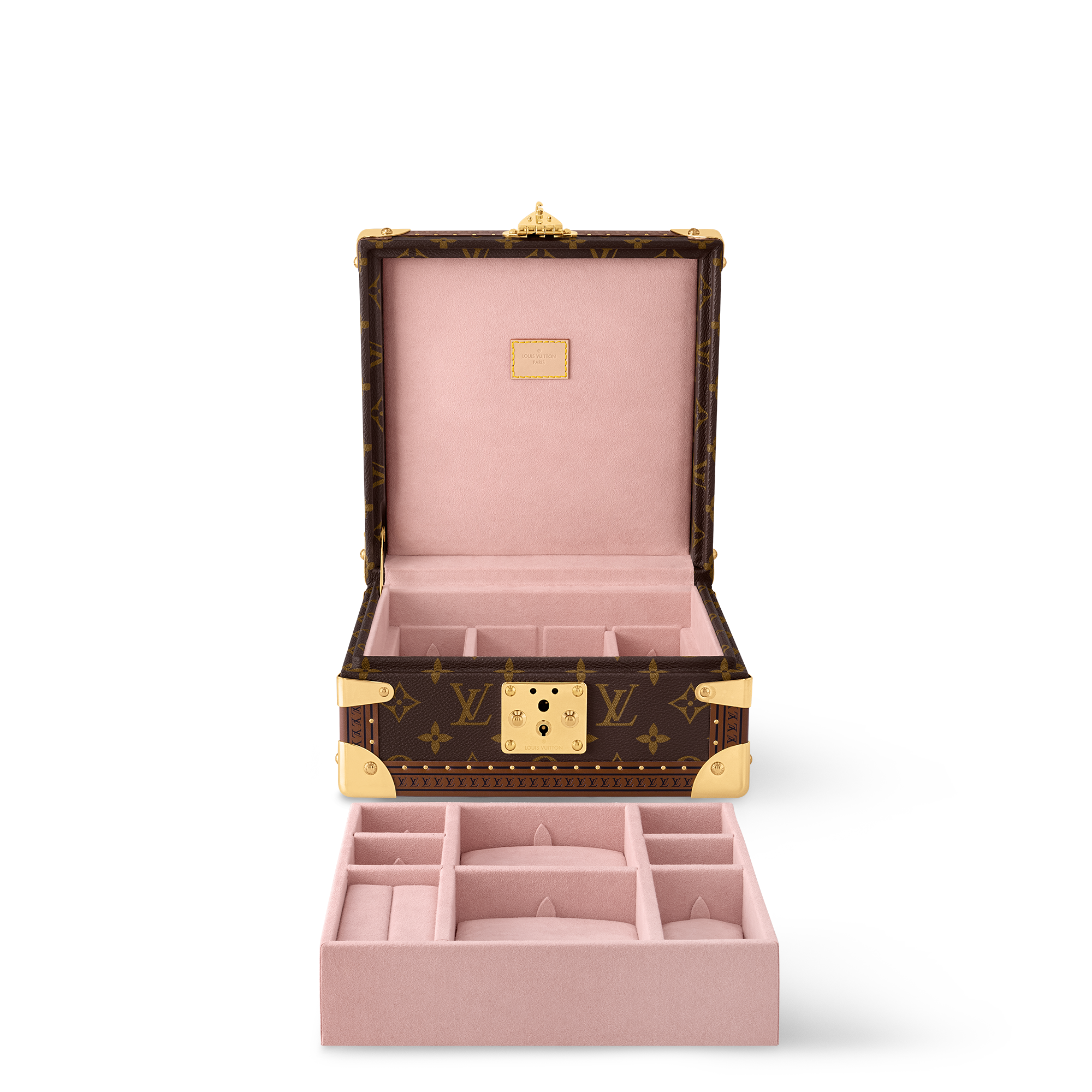 Coffret Joaillerie Monogram Canvas Trunks, Reisen und Wohnen Trunks und Koffer Kleine Trunks | LOUIS VUITTON (Zoom)