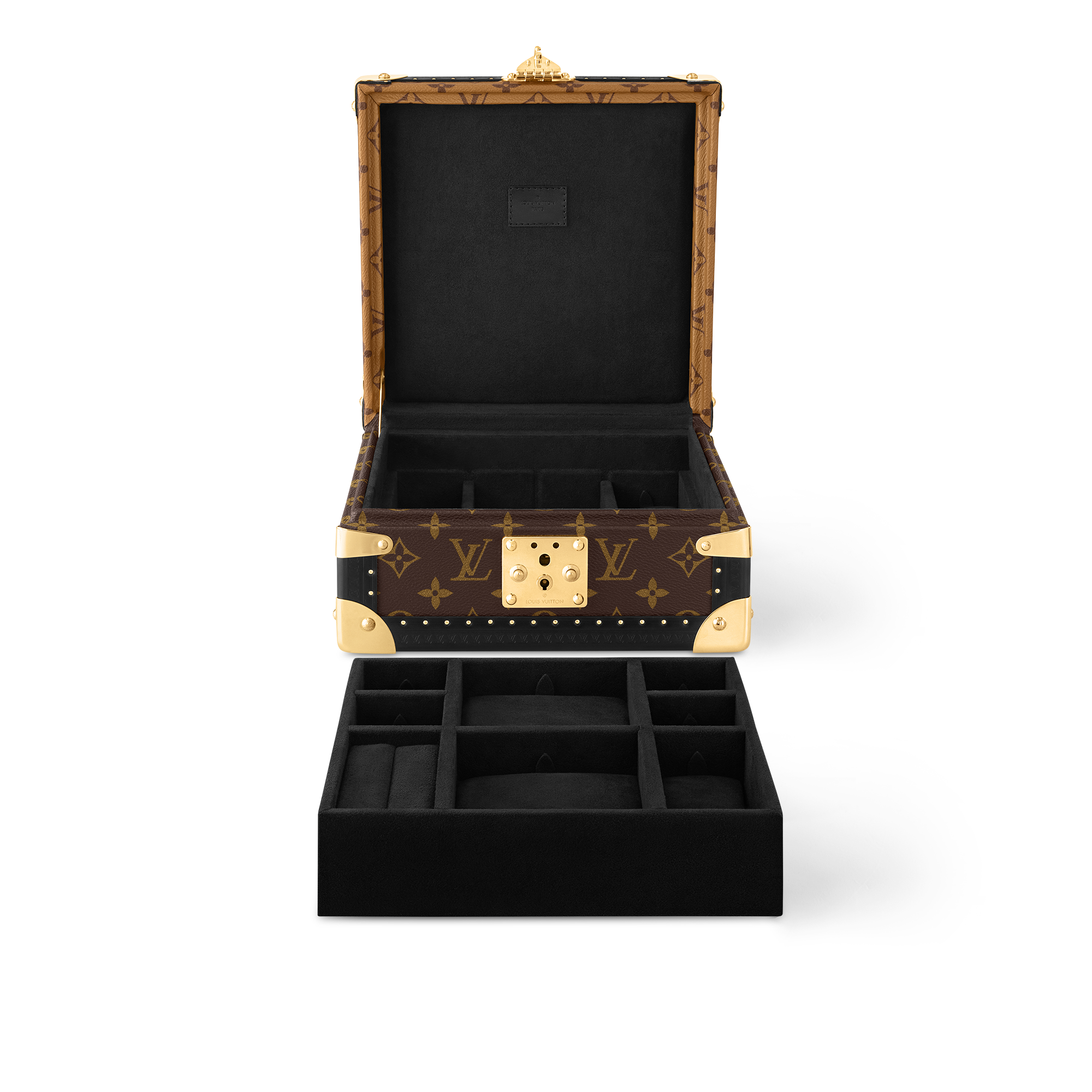 Coffret Joaillerie Monogram Reverse Monogram Reverse Canvas Trunks, Reisen und Wohnen Trunks und Koffer Kleine Trunks | LOUIS VUITTON (Zoom)